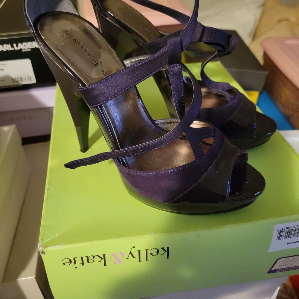 PURPLE HEELS